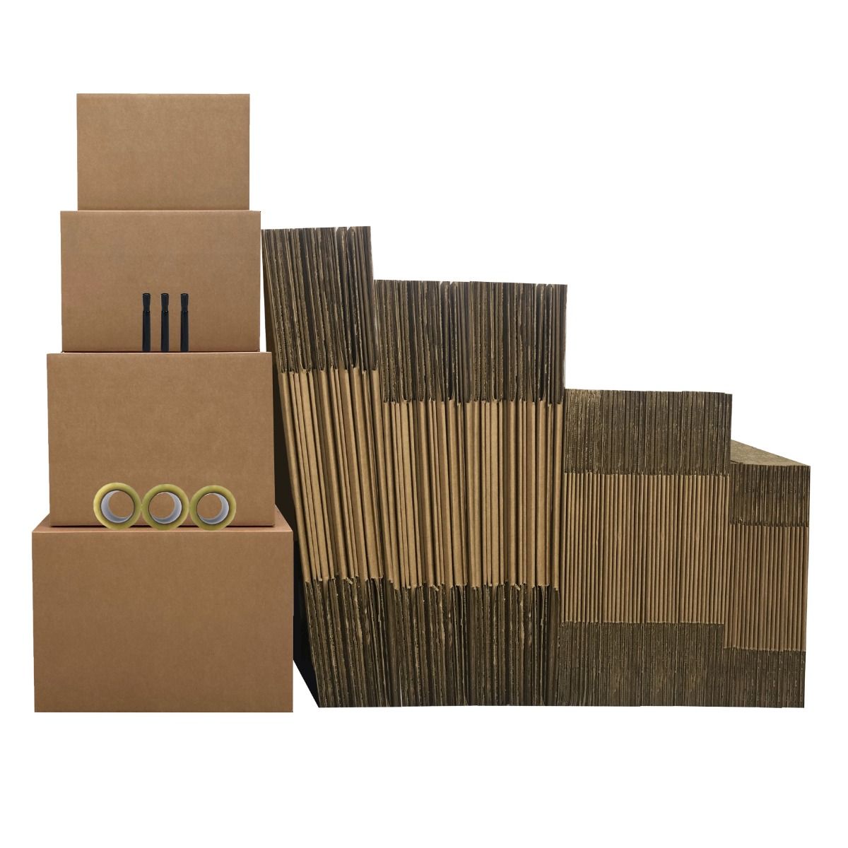  uBoxes Moving Boxes Bundle of 16x10x10 (Small